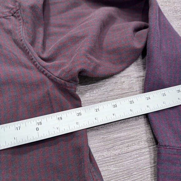 Vans‎ Shirt Mens Small Red Flannel Button Up Skater Outdoor Double Pocket Skate - Picture 11 of 11